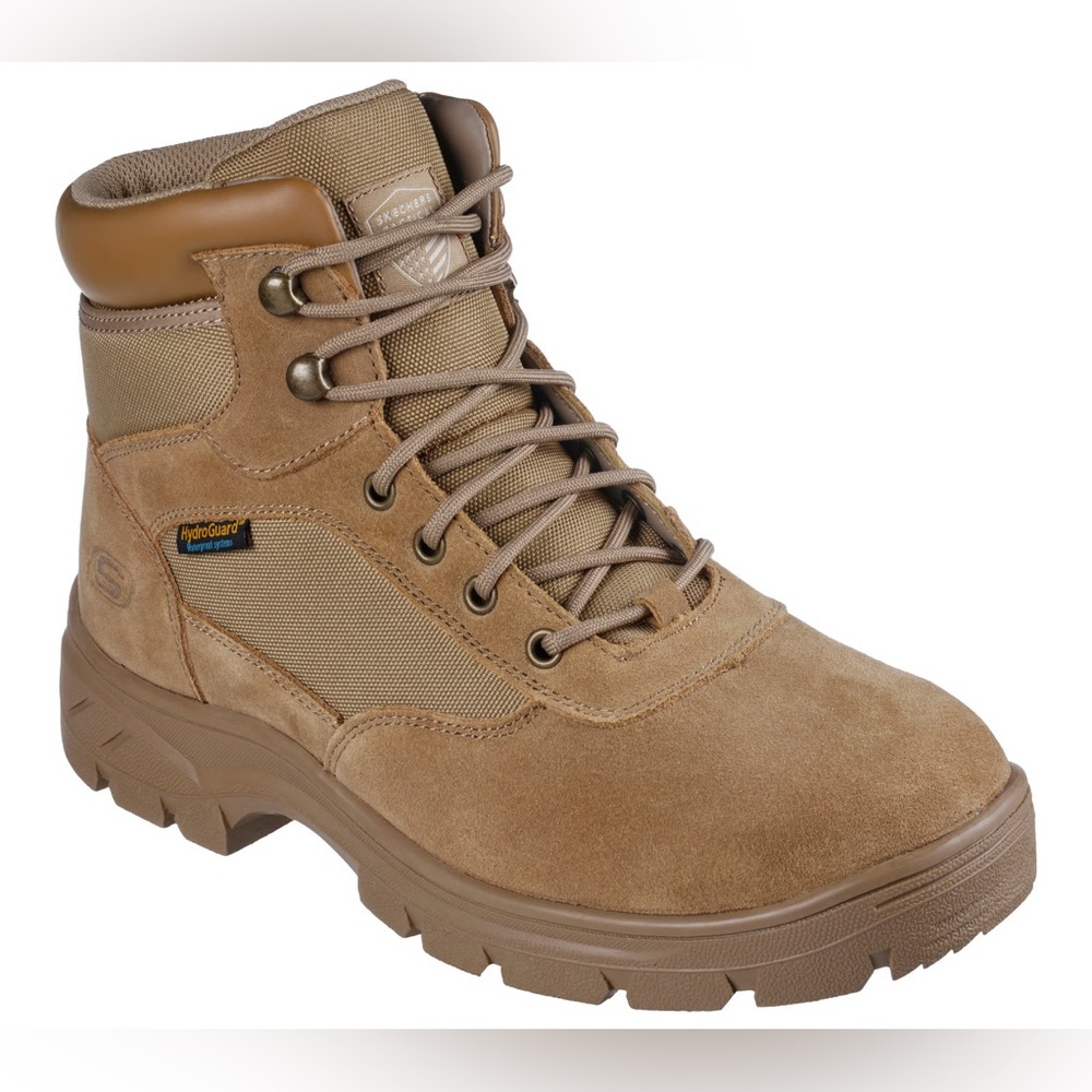 Skechers Mens Wascana - Baylan Wp Closed
Toe Work Shoes - Picture 4 of 12